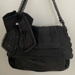 New with tags Vince Camuto black leather shoulder bag